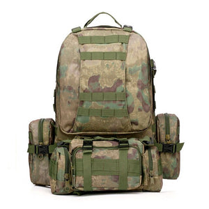 50L Outdoor Backpack Military Molle Tactical Bag