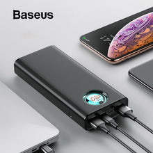 Load image into Gallery viewer, Baseus 20000mAh Power Bank Quick Charge 3.0 USB