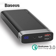 Load image into Gallery viewer, Baseus 20000mAh Power Bank Quick Charger 3.0