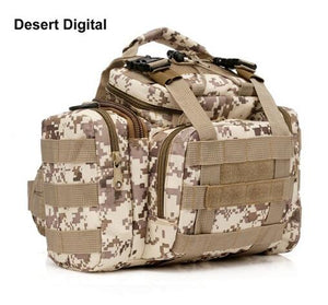 Outdoors Sport Portable Tactical Bag 600D Oxford Multifunction Camera Carry Bag Waist Hand Shoulder Bag Military fans